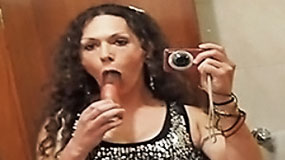 gorgeous montero blowjob dildo